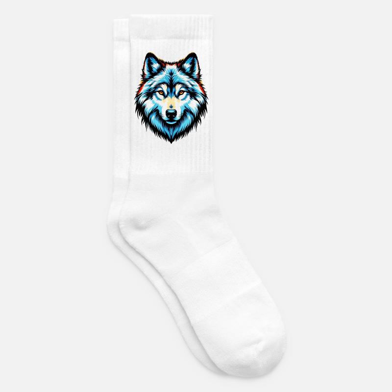 Wolf - Tennissocken - Weiß