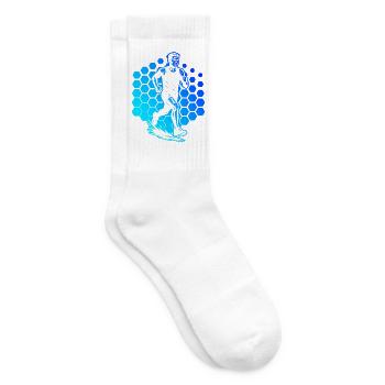 Running Motiv für echte Liebhaber - Tennissocken - Weiß - Rechts