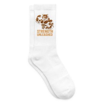 Stärke entfesselt Bär - Tennissocken - Weiß - Rechts