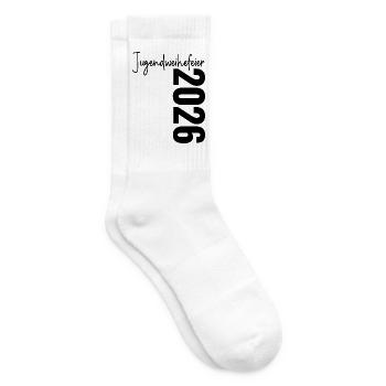 Jugendweihefeier 2026 - Tennissocken - Weiß - Rechts