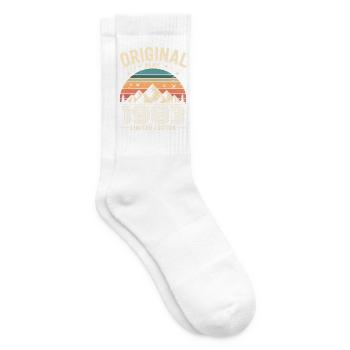 Mai 1983 – Legende der Gipfel und Berge - Tennissocken - Weiß - Rechts