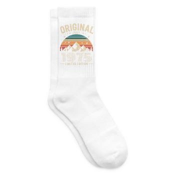 Juli 1975 – Legende der Gipfel und Berge - Tennissocken - Weiß - Rechts