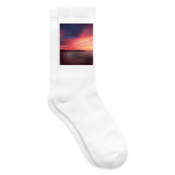 Sunset - Tennissocken - Weiß - Rechts