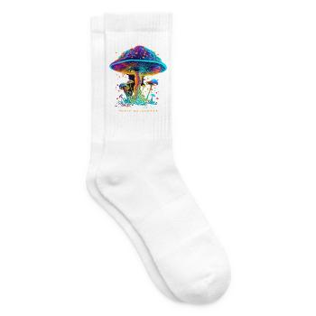 MAGIC MUSHROOM - Tennissocken - Weiß - Rechts