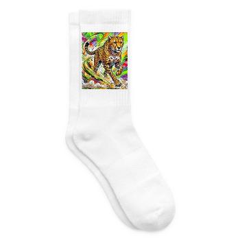 Gepard - Tennissocken - Weiß - Rechts