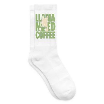 Nap Master – Schlafendes Capybara - Tennissocken - Weiß - Rechts