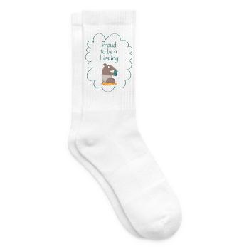 Proud to be a Liesling! Tapir-Edition - Tennissocken - Weiß - Rechts