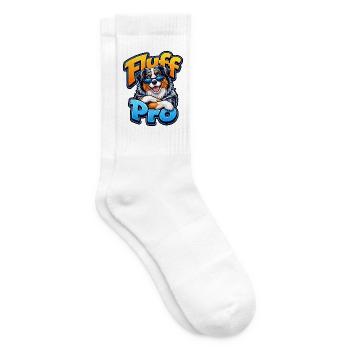 Australian Shepherd - Tennissocken - Weiß - Rechts