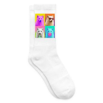 Polarfüchse Polarfuchs - Tennissocken - Weiß - Rechts