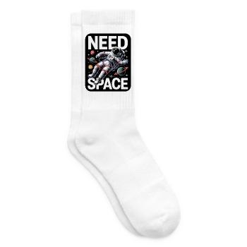 I Need Space - Tennissocken - Weiß - Rechts