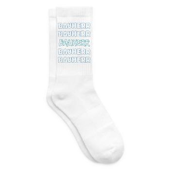 Bauherr - Tennissocken - Weiß - Rechts