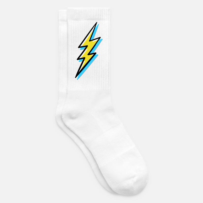 Foudre de style Vanguard - Chaussettes de tennis - blanc