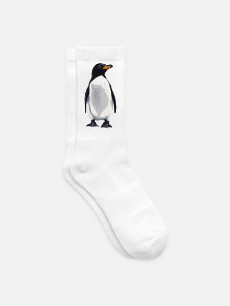 Pinguine Pinguin - Tennissocken - Weiß