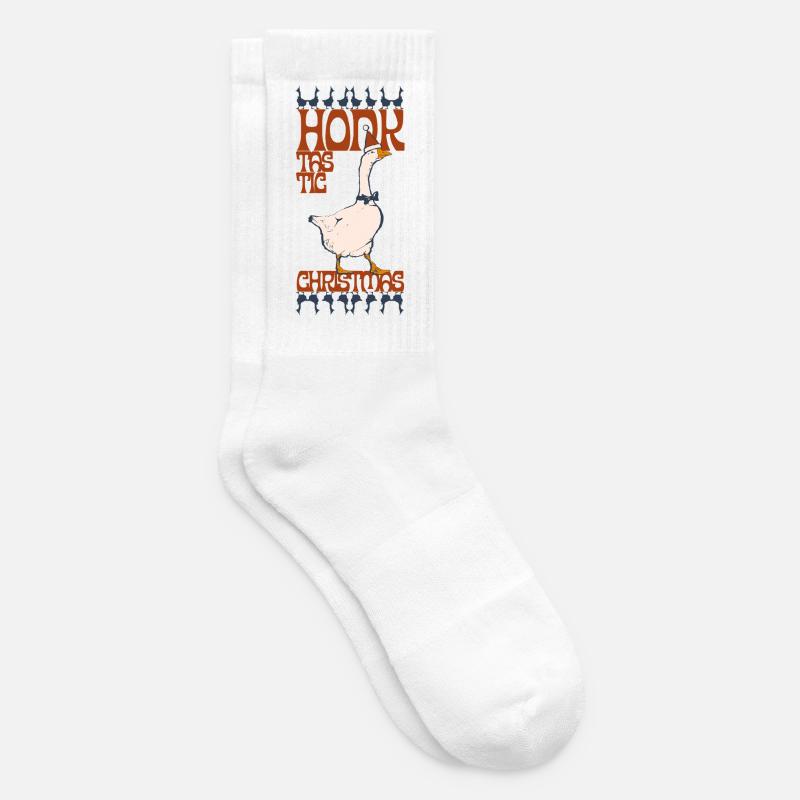 NOËL HONKTASTIC - Chaussettes de tennis - blanc
