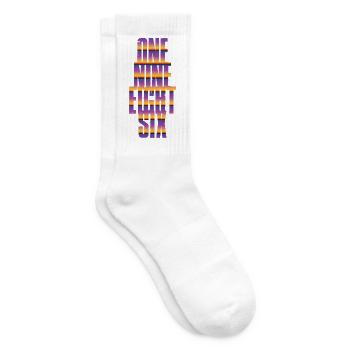 Vintage 1986 - Tennis socks - white - Right