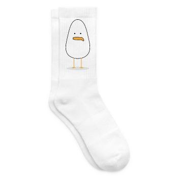 POMMER - Tennissocken - Weiß - Rechts