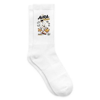 Aura-Farming Goose_6-7 Hauptcharakter - Tennissocken - Weiß - Rechts