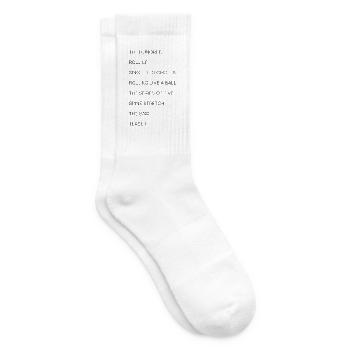 Der Hundert-Teaser – Liste der Übungen - Tennissocken - Weiß - Rechts