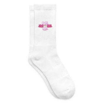 Numéro d’ange du Lotus spirituel 777 - Chaussettes de tennis - blanc - Droite