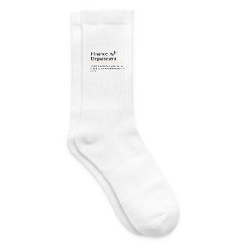 Wertsteigerungsgeschenk der Finanzabteilung - Tennissocken - Weiß - Rechts