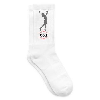golf - Tennissocken - Weiß - Rechts