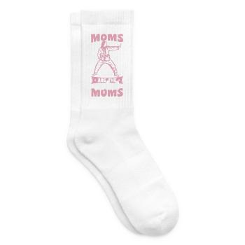 Karate Mutter - Tennissocken - Weiß - Rechts