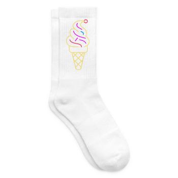 Art de la glace - Chaussettes de tennis - blanc - Droite