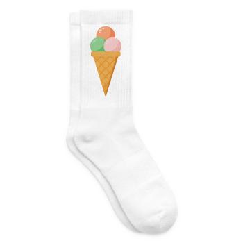 Sahne - Tennissocken - Weiß - Rechts