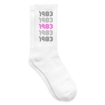 Style 1983 - Tennissocken - Weiß - Rechts