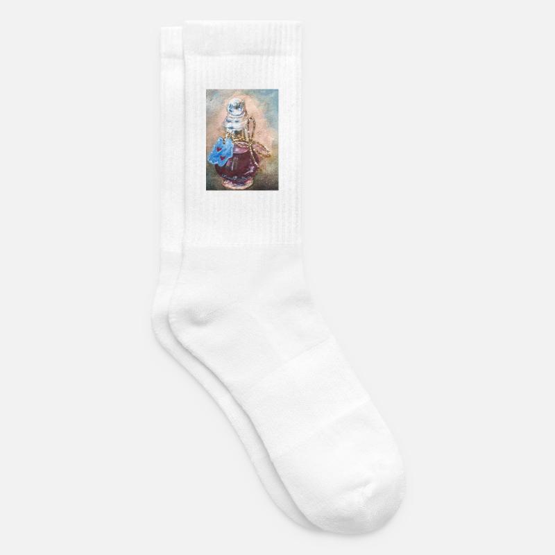 Potion - Tennis socks - white