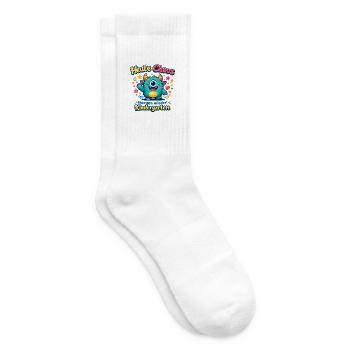 Heute Chaos, Morgen Kindergarten - Tennissocken - Weiß - Rechts