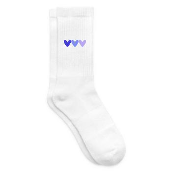 PAAR. ICH HABE GERADE GEHEIRATET. Junggesellinnenabschied. VALENTINSTAG. LIEBE. - Tennissocken - Weiß - Rechts