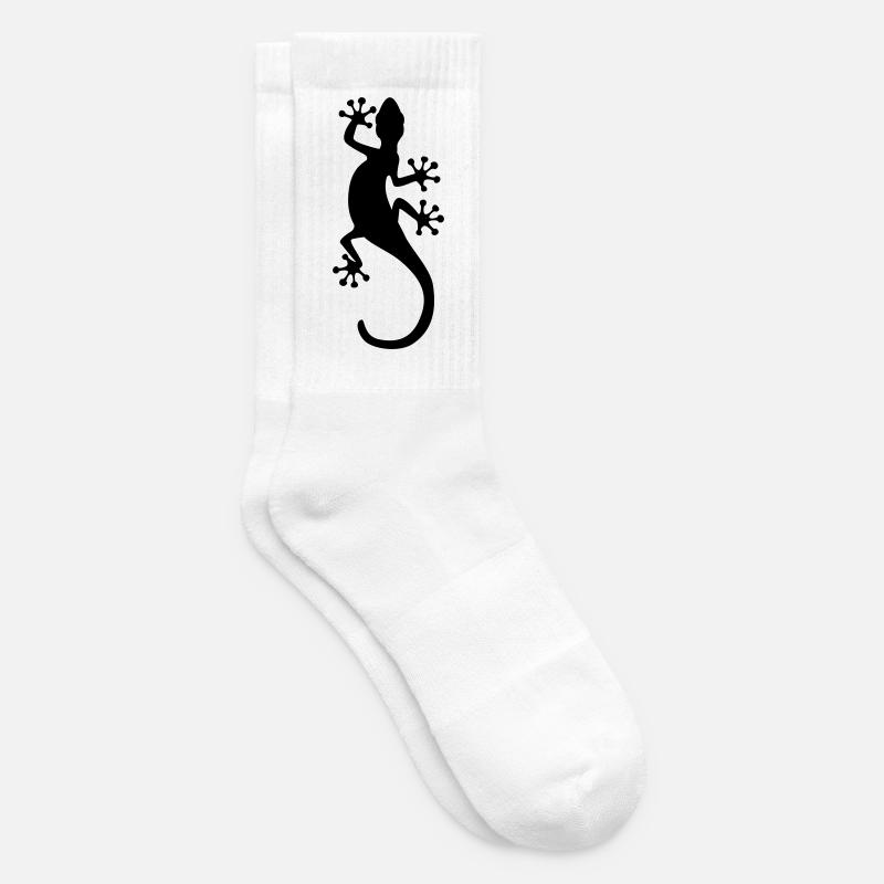 Gecko - Chaussettes de tennis - blanc