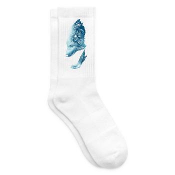 Wolf - Tennissocken - Weiß - Rechts