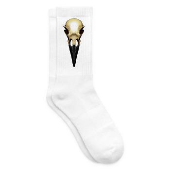Rabenschädel - Tennissocken - Weiß - Rechts