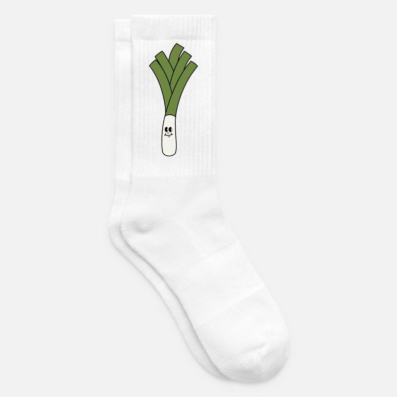 Leek - Tennis socks - white