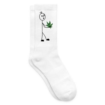 Hobby Gardener Figurine Stick - Chaussettes de tennis - blanc - Droite