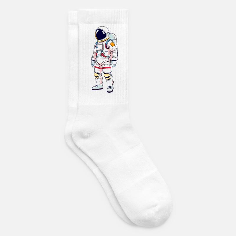 Astronaut - Tennissocken - Weiß