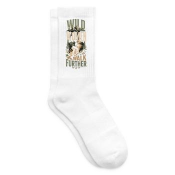 Hiking Women - Tennis socks - white - Right