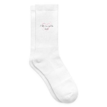 A little love would be lovely - Tennissocken - Weiß - Rechts