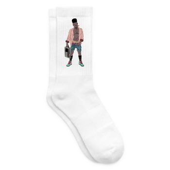 Mannequin - Chaussettes de tennis - blanc - Droite