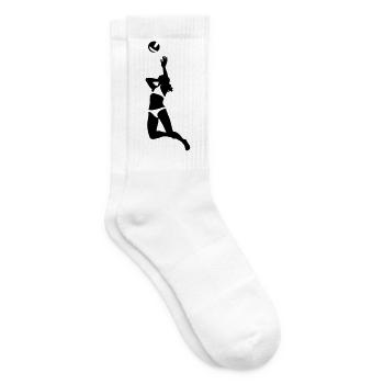 Volleyball - Tennissocken - Weiß - Rechts