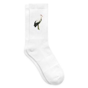 Storch - Tennissocken - Weiß - Rechts