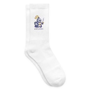 Pixel Paladin Pixelheld - Tennissocken - Weiß - Rechts