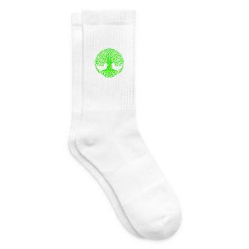 Baum des Lebens, Zen, Wurzeln - Tennissocken - Weiß - Rechts