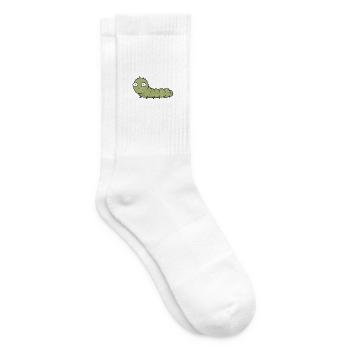 TINY ACTIVISTS | Raupe - Tennissocken - Weiß - Rechts