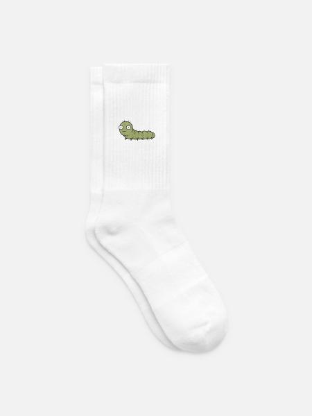 TINY ACTIVISTS | Raupe - Tennissocken - Weiß