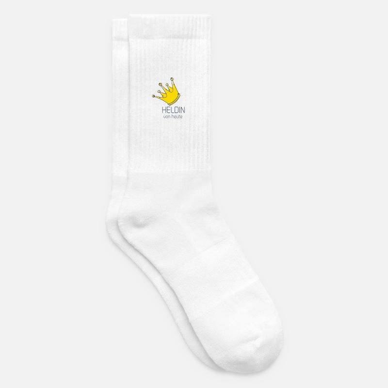 Heldin - Tennissocken - Weiß