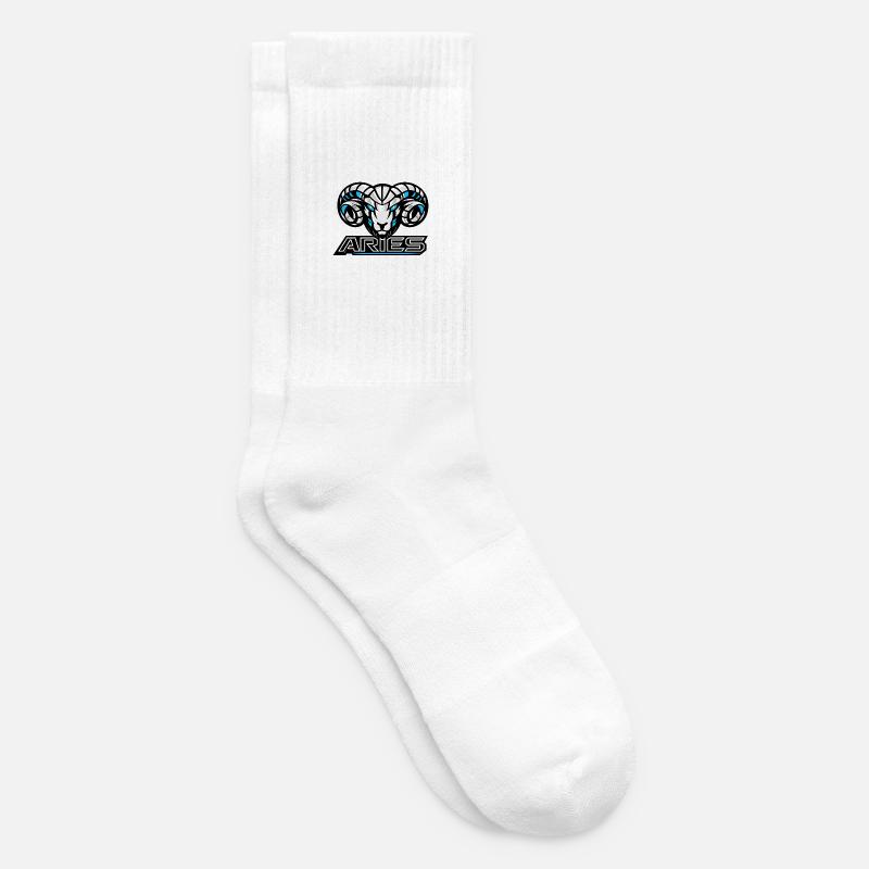 Ariete_raster - Chaussettes de tennis - blanc