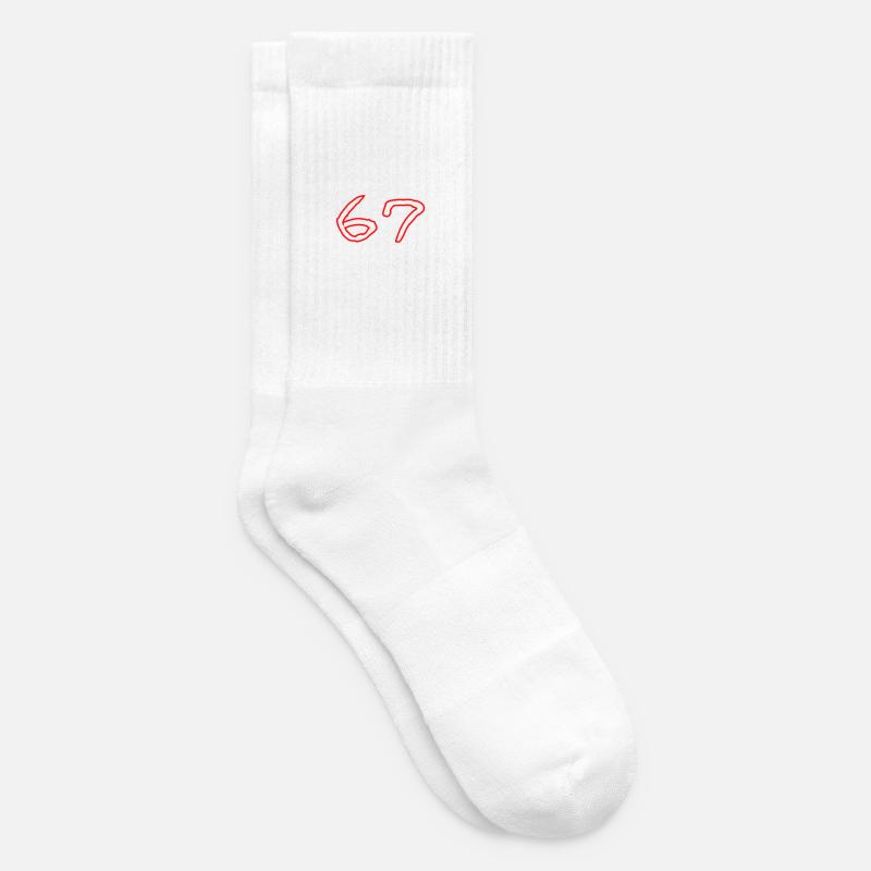 67 - Tennissocken - Weiß